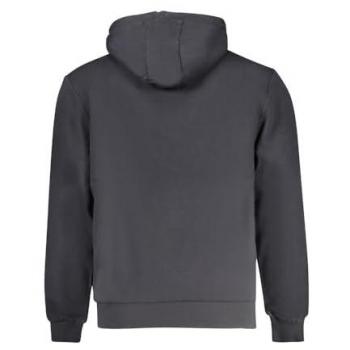 Napapijri Burgee Black Regular Fit Hoodie for Men Size L
