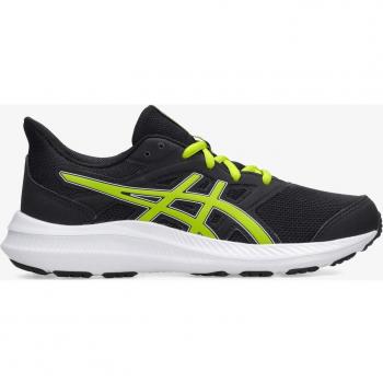 Zapatillas Asics Jolt 4 GS para niños en color negro y lima