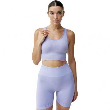 Born Living Yoga - Top de mujer Urdhva Lavanda Bright