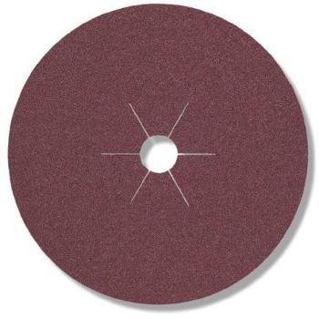 Klingspor 66308 Discos de Fibra Vulcanizados, CS 561, 10 Forma de Perforación, 36 Grano, 115 mm x 22 mm