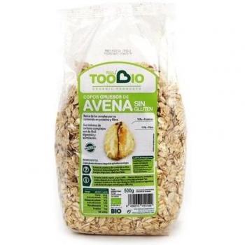 Copos de Avena Gruesos Sin Gluten Bio 500g Too Bio Bioclub