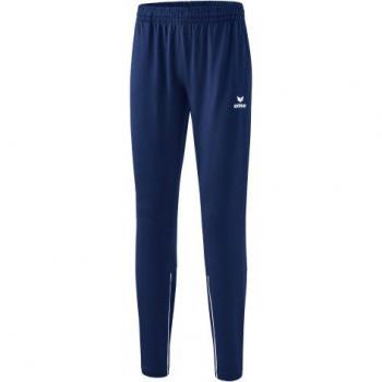 Erima Pantalones Performance Training para mujer, características: material ligero y transpirable, tecnología de secado rápido, ajuste cómodo, cintura elástica con cordón ajustable, bolsillos laterales con cremallera