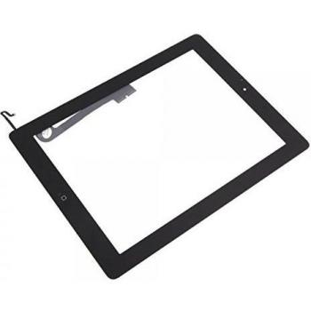 Smartex Pantalla Vidrio Tàctil Digitizer Negro Compatible con iPad 4- Adhesivo, Boton Home y Toolkit desmontaje incluidos en la confección