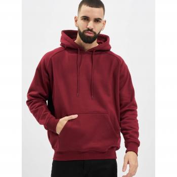 Burgundy Blank Big Men's Hoody 2XL