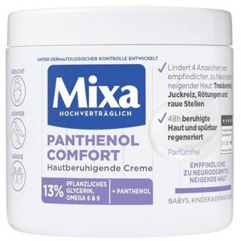Crema Corporal Calmante Mixa Panthenol Comfort 400 ml