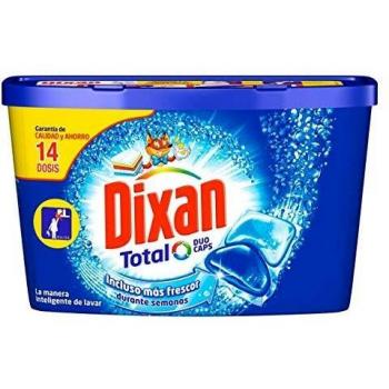Dixan Duo Caps Total Detergente Ropa - 14 Cápsulas