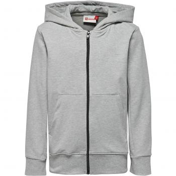 LEGO Wear Boy-Siam 501-Sweatjacke/kapuzenjacke Sudadera Gris