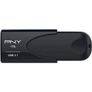 PNY Attaché 4 Memoria Flash USB 3.1-1TB, Color Negro