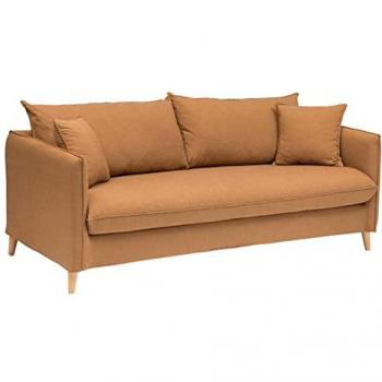 Sofá Convertible Bolero 3 Plazas - Amarillo Ocre