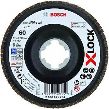 Bosch Professional 1x Disco de Láminas X571 Best for Metal X-LOCK
