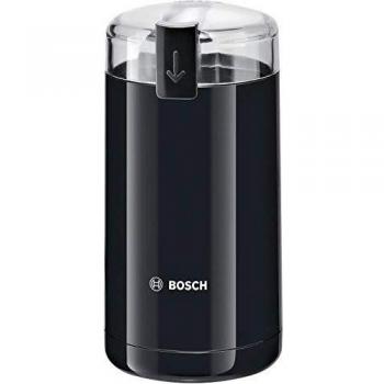 Molinillo de Café Eléctrico Bosch MKM6003, Capacidad 75g, Color Negro