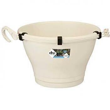 Maceta Colgante Corsica 30 cm Blanca