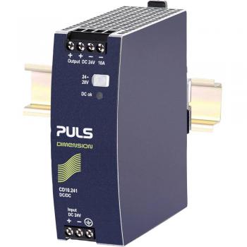 Convertidor DC/DC 24V 240W, Salida 10A, Hutschienen-Netzteil