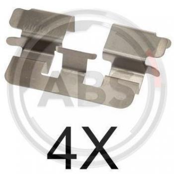ABS 1741Q Kit de Accesorios, Pastillas de Frenos