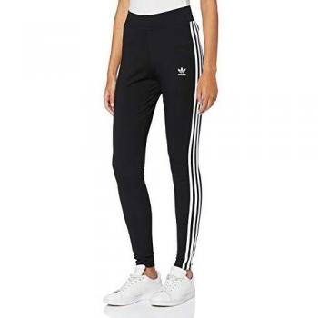 adidas Tres Bds Mallas, Mujer, Negro