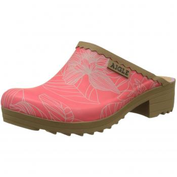 Aigle Victorine Sabot Print, Mules para Mujer,