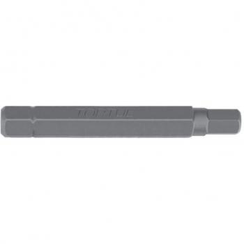 Punta de destornillador hexagonal TOPTUL HEX 10x7 mm, Longitud: 75 mm, Punta de atornillar FSDB1207