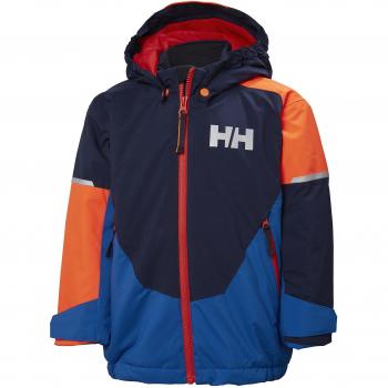 Helly Hansen K Rider INS Chaqueta Niños, otoño/Invierno, Infantil, Color 690 Evening Blue, tamaño 7