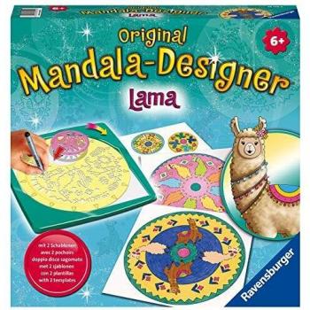 Mandala Designer Midi Lama - Ravensburger 28519, Aprendizaje Creativo para Niños a Partir de 6 Años
