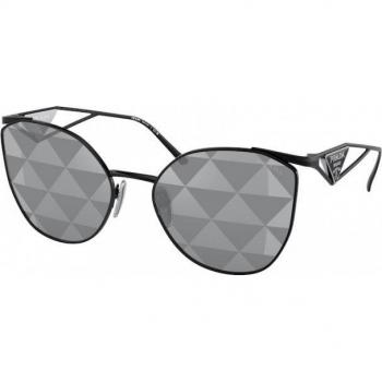 Prada PR 50ZS Geometric Black Sunglasses for Women - Style 1AB03T