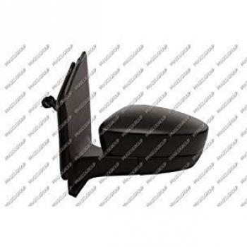 Retrovisor izquierdo de cables negro-asferico/cromado Seat - MII - Mod. 01/12 -