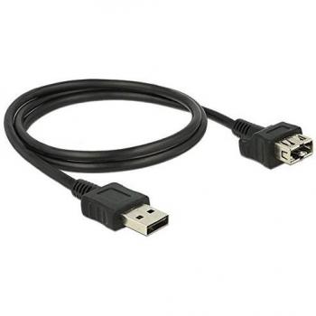 Cable USB 2.0 A a A DeLOCK 1m Negro
