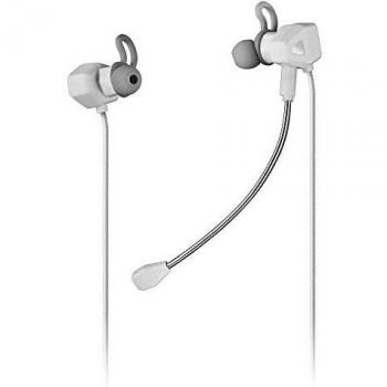 Mars Gaming MIHXW Blanco, Auriculares In-Ear, Micrófono, PS4/PS5/XBOX/SWITCH/PC