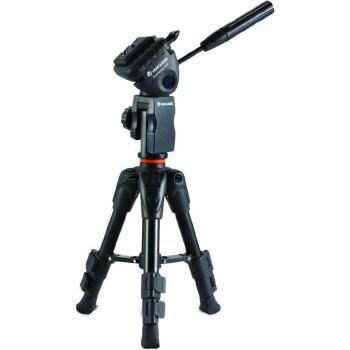 Vanguard Espod CX 1 OS - Mini-trípode con rótula y pinza de 3 vías para mesa