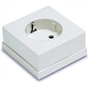 Base 5023b ttl superficie 65x65 blanco 16a250v de 10 unidades