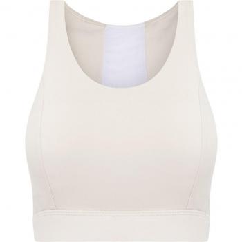 Top deportivo Born Living Yoga Padma en color Ivory/Off White para mujer