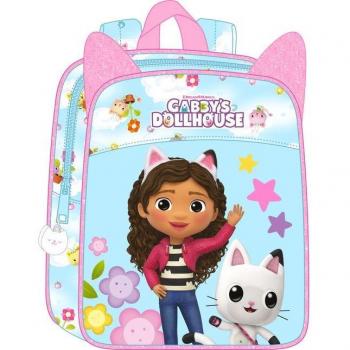 Mochila Guardería Adaptable a Carro Gabby's Dollhouse 22x27x10cm Infantil