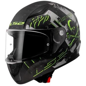 LS2 Casco Integral FF353 Rapid II Pirates Titanio Mate 3XL