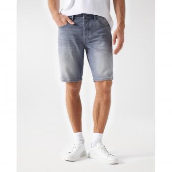 PANTALÓN CORTO REGULAR S-ACTIV GRIS SALSA JEANS