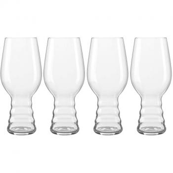 Set de 4 vasos de cerveza IPA Spiegelau - 540 ml - Cristal transparente