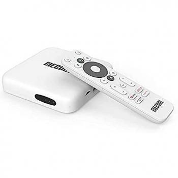 MECOOL KM2 Android TV 10 | Google Certificado | Bluetooth 5.0 | Compatible con Google Assistance | Compatible con Chromecast |Acceso Directo a Youtube | Netflix | Prime Video.