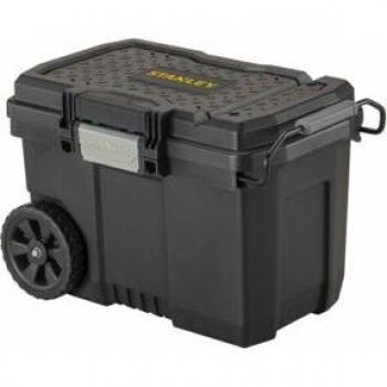 Caja de herramientas móvil Stanley con cierre automático y asa telescópica, 52 litros, IP53
