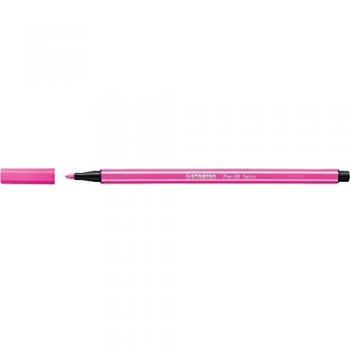 Stabilo – Lote de 6 rotuladores de dibujo Pen 68 PTE ojival mediana, 1 mm, color rosa neón