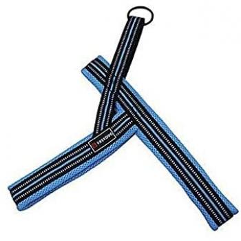 Arnés Deportivo Suave Turquesa para Perros Freedog (20 mm x 54/64 cm)