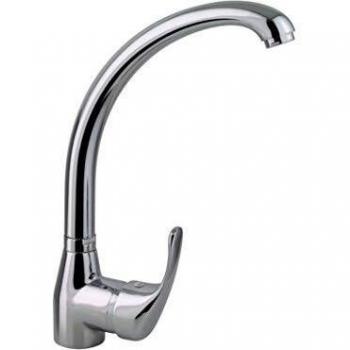 Aquahome Bathkitchen Style 12259112501 Monomando Fregadero Caño Vertical, Gris