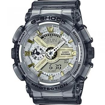 Casio G-SHOCK GMA-S120GS-8AER Unisex Analog-Digital Quartz Watch - Anthracite Grey/Silver Grey, 200M Water Resistance
