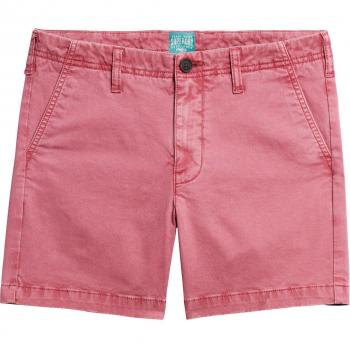 Pantalón corto chino clásico de mujer en color rosa