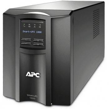 UPS APC Smart-UPS 1000VA 230V Interactivo con Pantalla LCD, 700W, 8 Salidas AC y Conexiones RS-232/USB