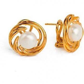 VIDAL & VIDAL Pendientes Oro 18 Ktes Perla Cultivada