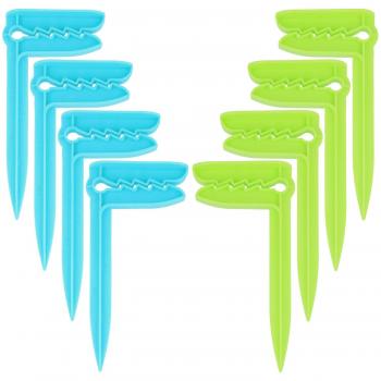 Comfour 8x clips de toallas de playa pinzas para toallas para sujetar ideal para la playa viajar acampar o hacer un picnic 08 piezas arenque