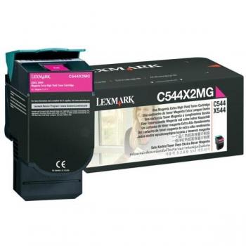 Lexmark C544X2MG Magenta Extra High Yield Toner Cartridge - 4000 Pages