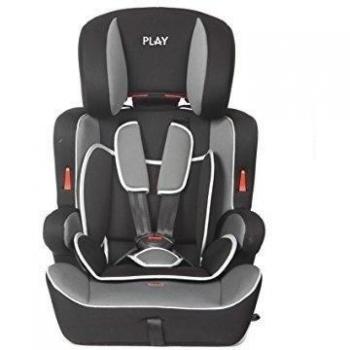 Casualplay Safe Ten -  Silla de coche grupo 1/2/3, color negro y gris