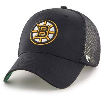 '47 Brand Gorra Ajustable – Branson Boston Bruins Czarny, Czarny, w rozmiarze uniwersalnym, Negro, Talla única