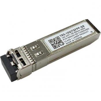 QNAP TRX-10GITSFPP-SR Network Transceiver Module, Fiber Optic, 10000 Mbit/s, SFP+, 850 nm