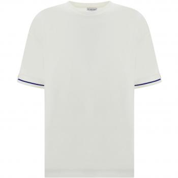 Burberry Women's White Casual Cotton T-Shirt Size M
