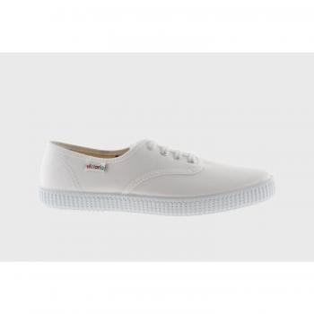Zapatillas Victoria 1915 Inglesas de lona con cordones blancos